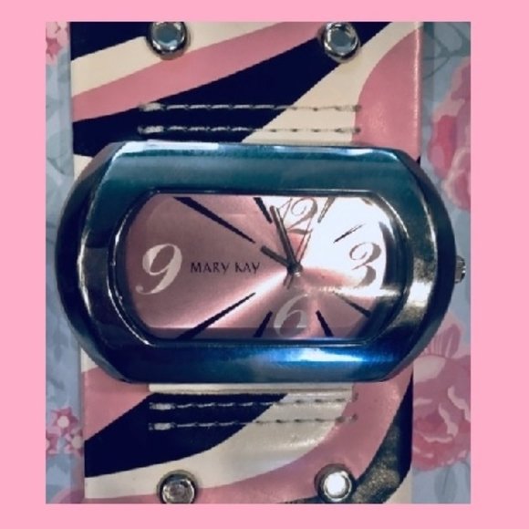 NEW 70\'s Retro Funky Crystal Leather Watch main image 8